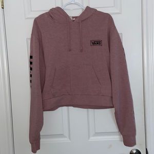 SMALL - LIGHT PINK VANS HOODIE